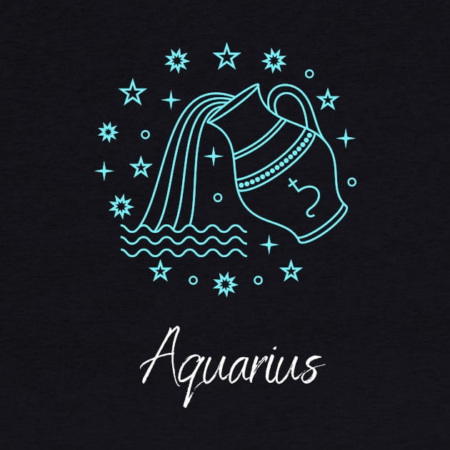 Birthday zodiac sign Aquarius by Mia